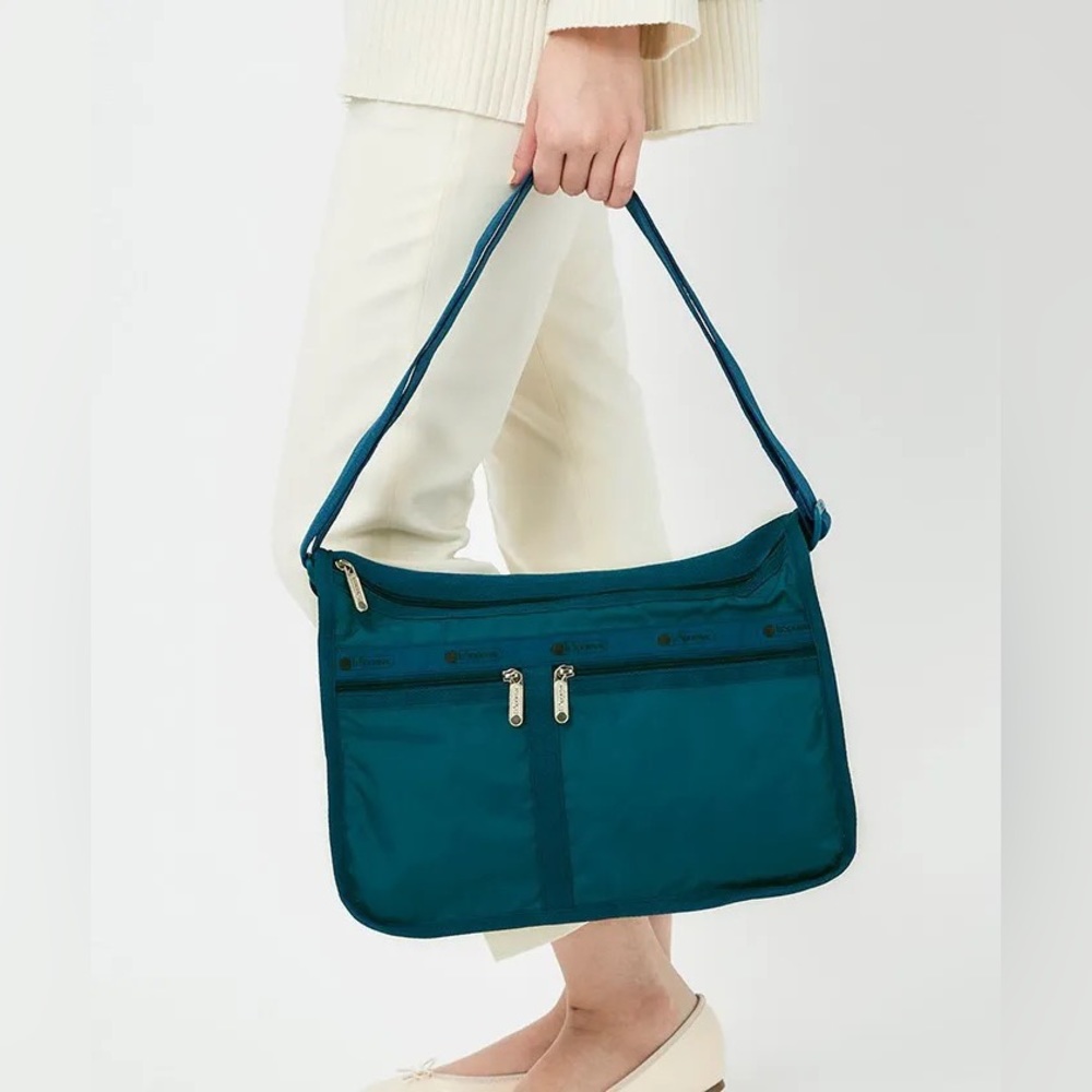 Lesportsac Simple Casual Shoulder Bag Mother Bag 7507 Large Dark Green